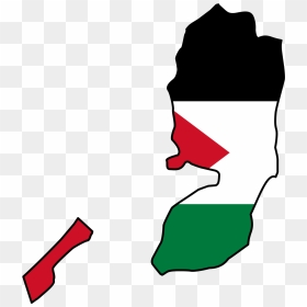 Israel Map Png , Png Download - Palestine Flag Map, Transparent Png - israel map png