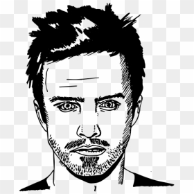 Jessie Pinkman - Jesse Pinkman Black And White, HD Png Download - jesse pinkman png