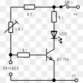 Image00 - Ldr Circuit With Bc108, HD Png Download - transistor png