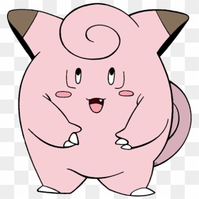 Pokemon Clipart Pink - Clefairy Clipart, HD Png Download - vhv