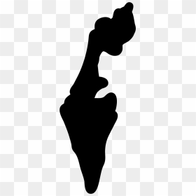 Map Filled Icon Free - Shadow, HD Png Download - israel map png