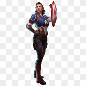 If Marvel Png, Transparent Png - peggy carter png