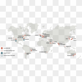 Oracle Cloud Infrastructure Data Center Regions - Oracle Corporation, HD Png Download - israel map png