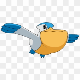 Pelipper Png , Png Download - Pelican Bird Pokemon, Transparent Png - pelipper png