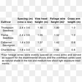 Vine Spacing And Trellis Configuration Of Cultivars - Onion Glycemic Index, HD Png Download - trellis png