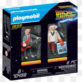 Playmobil Back To The Future, HD Png Download - doc brown png