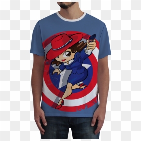 Camiseta Fullprint Peggy Carter De Alexandra Presserna - Camisa Com Estampa De Natal, HD Png Download - peggy carter png