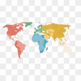Blank World Map Png Download , Png Download - World Map Country Lines, Transparent Png - blank map of the world png
