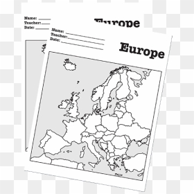 Map Of Europe, HD Png Download - blank map of the world png