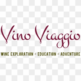 Take A Virtual Vino Viaggio With Us - Calligraphy, HD Png Download - vino png