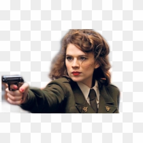 #hayley #atwell #hayleyatwell #peggy #carter #peggycarter - Hayley Atwell In Captain America, HD Png Download - peggy carter png