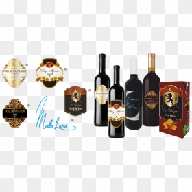 Wine Bottle Labels, HD Png Download - vino png