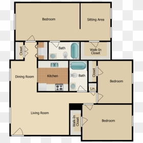 Thetrellis 3b2b 1300 506927 - Floor Plan, HD Png Download - trellis png