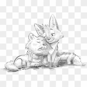 Crosshatch Cuddle By - Drawing, HD Png Download - crosshatch png