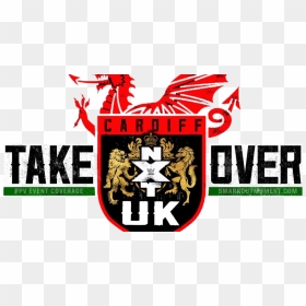 Watch Wwe Nxt Uk Takeover - Wwe Nxt Uk Takeover Cardiff, HD Png Download - nxt takeover logo png