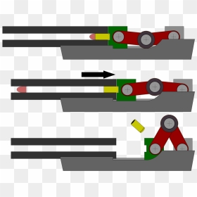 Luger Toggle Action - Кривошип Это, HD Png Download - luger png