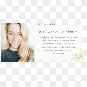 Emma Rose Company Is A Squarespace Website Designer - Photography, HD Png Download - jesse pinkman png