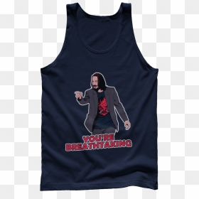 Sky's Out Thighs Out Shirt, HD Png Download - keanu reeves png