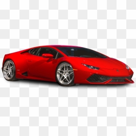Red Lamborghini Huracan Car - Lamborghini Red Car Png, Transparent Png - huracan png