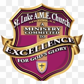 Saint Luke Logo - Noir Et Or De Mortagne, HD Png Download - episcopal shield png