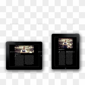 Tablet Computer, HD Png Download - ipad template png