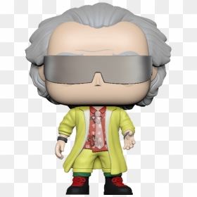 Back To The Future 35th Funko Pop, HD Png Download - doc brown png