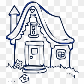 Drawing Hauses In Winter, HD Png Download - housing png