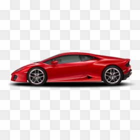 Lamborghini Huracán Lp 580-2 - Lamborghini Huracan Red Side View, HD Png Download - huracan png