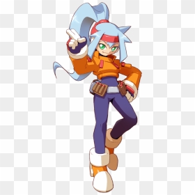 Mega Man Zx Advent Ashe, HD Png Download - ashe png