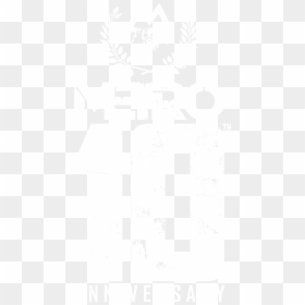 Metro10th Logo 15 White2 - Laurel Wreath, HD Png Download - metro 2033 png
