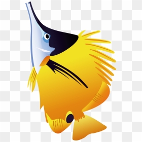 Fish Clip Art - Vetor Peixe Png Fundo Do Mar, Transparent Png - peixe png