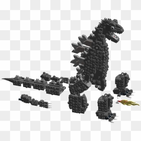 Lego Godzilla Brick 101, HD Png Download - godzilla 1954 png