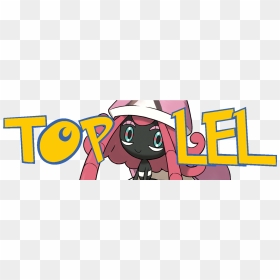 Torlel Pokémon Sun And Moon Yellow Pink Cartoon Text - Tapu Lele Top Lel, HD Png Download - tapu lele png