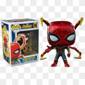 Funko Pop Spiderman Iron Spider, HD Png Download - spider legs png