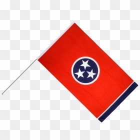 Hand Waving Usa Flag And - Tennessee State Flag, HD Png Download - usa flag waving png