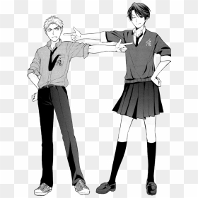 869 Images About My Anime And Manga Otaku On We, Hd - Anime Girl Taller Than Boy, HD Png Download - oikawa tooru png
