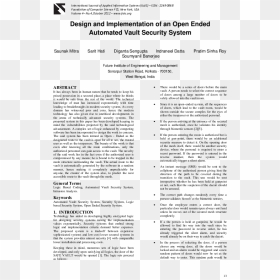 Document, HD Png Download - vault door png