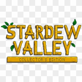 Stardew Valley Logo Fonte, HD Png Download - stardew valley logo png