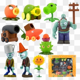 Zombies Toys 2 Complete Sets Pea Shooters Pirates Cannons - Plants Vs Zombies Battle For Neighborville Toys, HD Png Download - bo3 zombie png