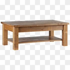 Coffee Table, HD Png Download - rustic wood png