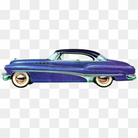 Vintage Buick Car Clipart Downloads Png - Ford Galaxie, Transparent Png - buick png