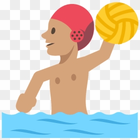 Person Playing Water Polo Emoji Clipart - Clip Art, HD Png Download - people emoji png