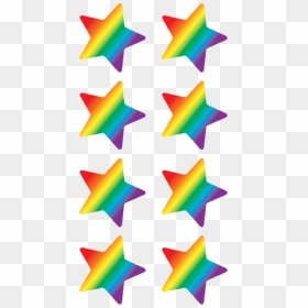 Rainbow Stars, HD Png Download - rainbow stars png