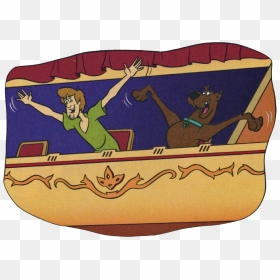 Shaggy And Scooby Taunt From Afar - Cartoon, HD Png Download - shaggy scooby doo png