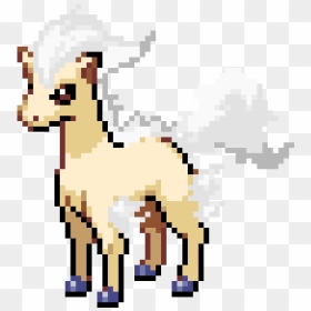 Shiny Ponyta Pixel Art, HD Png Download - ponyta png