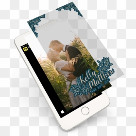 Smartphone, HD Png Download - snapchat template png