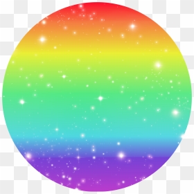 #freetoedit #rainbow #stars #circle #background #overlay - Circle, HD Png Download - rainbow stars png