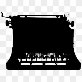 Typewriter, HD Png Download - typewriter icon png