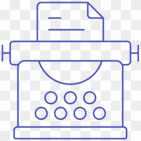 Circle, HD Png Download - typewriter icon png