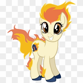 Pokémon Firered And Leafgreen Pony Yellow Cartoon Mammal - Ponyta My Little Pony, HD Png Download - ponyta png
